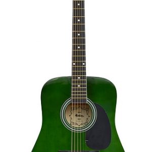 Guitare acoustique pour Débutant couleur Vert