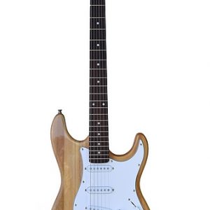 Guitare électrique pour débutant couleur Naturel